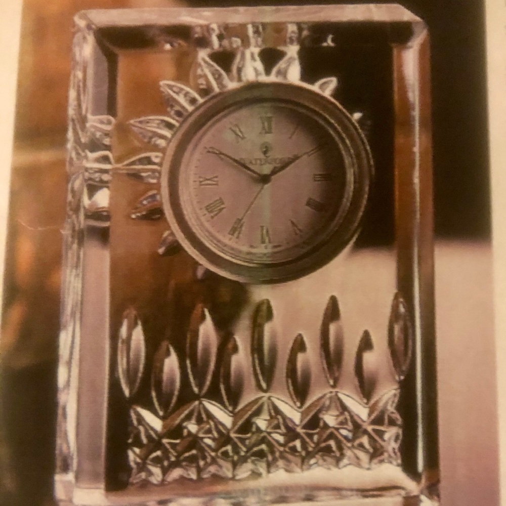 Collectible Waterford Crystal Clock